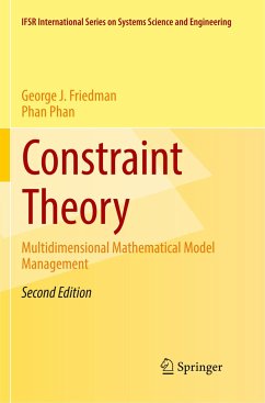 Constraint Theory - Friedman, George J.;Phan, Phan