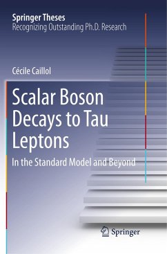 Scalar Boson Decays to Tau Leptons - Caillol, Cécile
