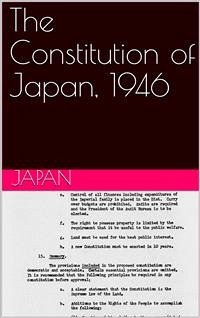 The Constitution of Japan, 1946 (eBook, ePUB) - Japan