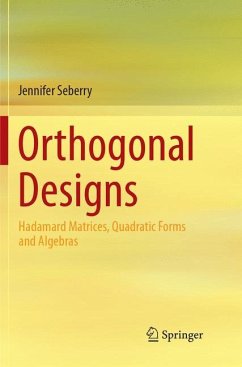 Orthogonal Designs - Seberry, Jennifer