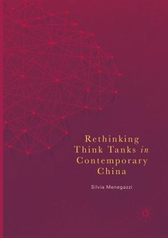 Rethinking Think Tanks in Contemporary China - Menegazzi, Silvia