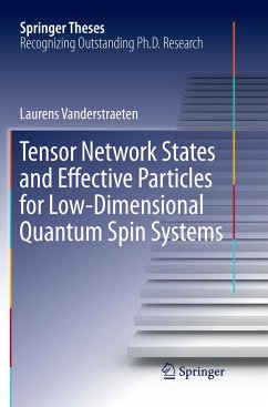 Tensor Network States and Effective Particles for Low-Dimensional Quantum Spin Systems - Vanderstraeten, Laurens