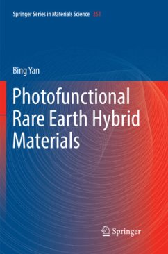 Photofunctional Rare Earth Hybrid Materials - Yan, Bing