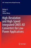 High-Resolution and High-Speed Integrated CMOS AD Converters for Low-Power Applications