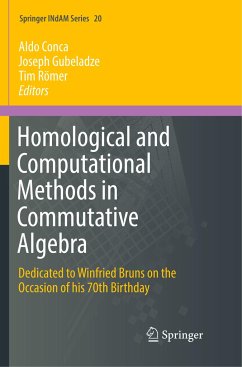 Homological and Computational Methods in Commutative Algebra