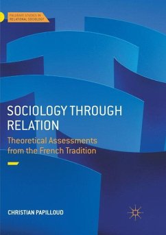 Sociology through Relation - Papilloud, Christian