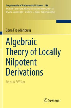 Algebraic Theory of Locally Nilpotent Derivations - Freudenburg, Gene