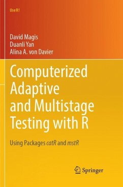 Computerized Adaptive and Multistage Testing with R - Magis, David;Yan, Duanli;von Davier, Alina A.