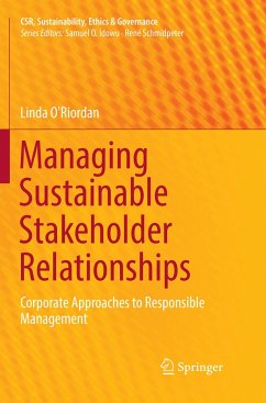 Managing Sustainable Stakeholder Relationships - O'Riordan, Linda