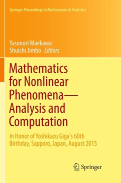 Mathematics for Nonlinear Phenomena ¿ Analysis and Computation