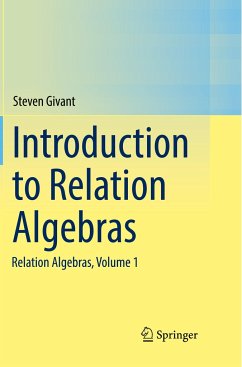 Introduction to Relation Algebras - Givant, Steven