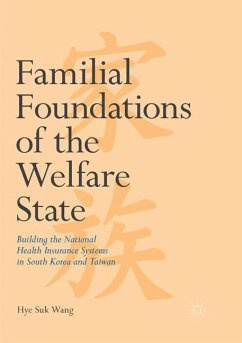 Familial Foundations of the Welfare State - Wang, Hye Suk