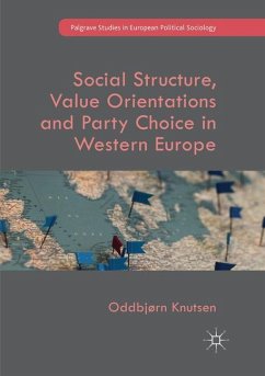 Social Structure, Value Orientations and Party Choice in Western Europe - Knutsen, Oddbjørn