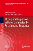 Mixing and Dispersion in Flows Dominated by Rotation and Buoyancy