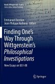 Finding One¿s Way Through Wittgenstein¿s Philosophical Investigations
