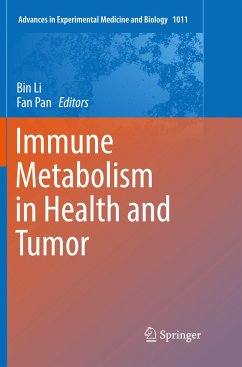 Immune Metabolism in Health and Tumor