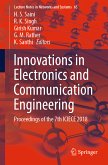 Innovations in Electronics and Communication Engineering (eBook, PDF)