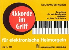 Cover Akkorde im Griff: für E-Orgel