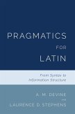 Pragmatics for Latin (eBook, PDF)