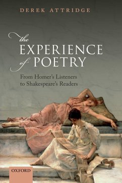 Cover The Experience of Poetry (eBook, ePUB)