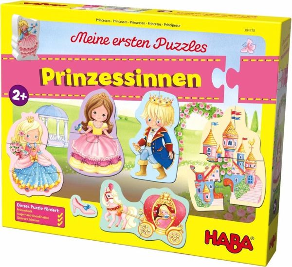 HABA 304478 - Meine ersten Puzzles, Prinzessinnen, Kinderpuzzle - Bei  bücher.de immer portofrei