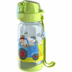 HABA 304486 - Trinkflasche Traktor, 400ml Kinder-Trinkflasche mit Traktor-Motiv, Kindergeschirr