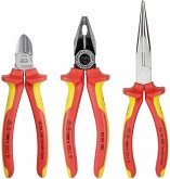 KNIPEX Elektro-Paket 3-teilig Kombi-,Flachzange + Seitenschn.