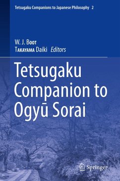 Tetsugaku Companion to Ogyu Sorai