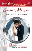 Sale or Return Bride (eBook, ePUB) Sale or Return Bride (eBook, ePUB)