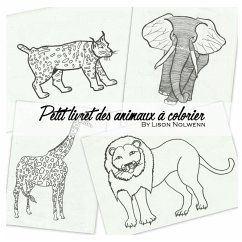 Cover Le petit livret des animaux à colorier (eBook, ePUB)