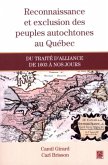 Reconnaissance et exclusion des peuples autochtones au Quebec (eBook, PDF)