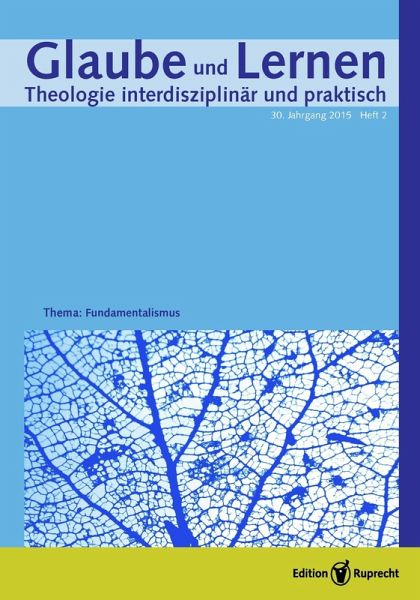 Glaube und Lernen 01/2012 - Einzelkapitel - Brauchen Kinder und Jugendliche Kreuzestheologie? (eBook, PDF)