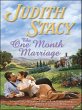 The One Month Marriage (eBook, ePUB) - Bild 1