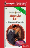 A WOMAN TO REMEMBER (eBook, ePUB)