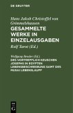 Des Vortrefflich Keuschen Josephs in Egypten Lebensbeschreibung samt des Musai Lebenslauff (eBook, PDF)