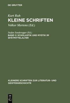 Cover Scholastik und Mystik im Spätmittelalter (eBook, PDF)