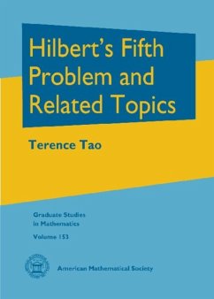 Cover Hilbert's Fifth Problem and Related Topics