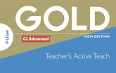 Gold C1 Advanced New Edition Teacher's ActiveTeach USB, CD-ROM