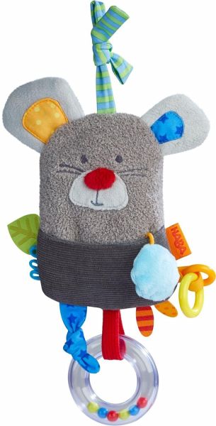 HABA 304690 - Hängefigur Maus, Motorikspielzeug