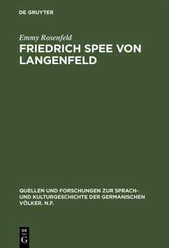 Friedrich Spee von Langenfeld (eBook, PDF) Cover Friedrich Spee von Langenfeld (eBook, PDF)