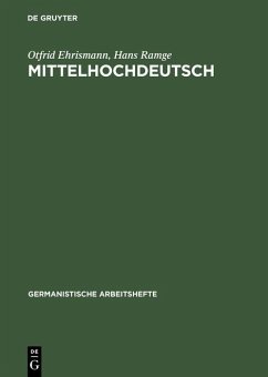 Cover Mittelhochdeutsch (eBook, PDF)
