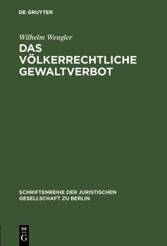 Cover Das völkerrechtliche Gewaltverbot (eBook, PDF)