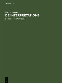 De interpretatione (eBook, PDF) - Notker