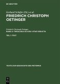 Friedrich Christoph Oetinger: Theologia ex idea vitae deducta (eBook, PDF)