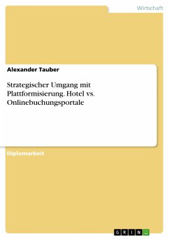 Strategischer Umgang mit Plattformisierung. Hotel vs. Onlinebuchungsportale (eBook, PDF)