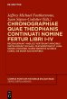 Chronographiae quae Theophanis... - Bild 1