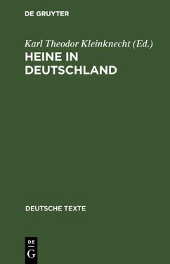 Cover Heine in Deutschland (eBook, PDF)
