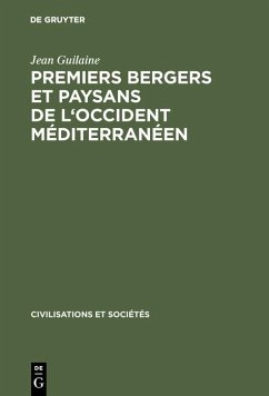 Cover Premiers bergers et paysans de l'occident méditerranéen (eBook, PDF)