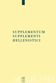Supplementum Supplementi Hellenistici (eBook, PDF)
