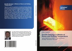 Ductile Damage in Metals at Room and Rolling Temperature - Chiantoni, Guido